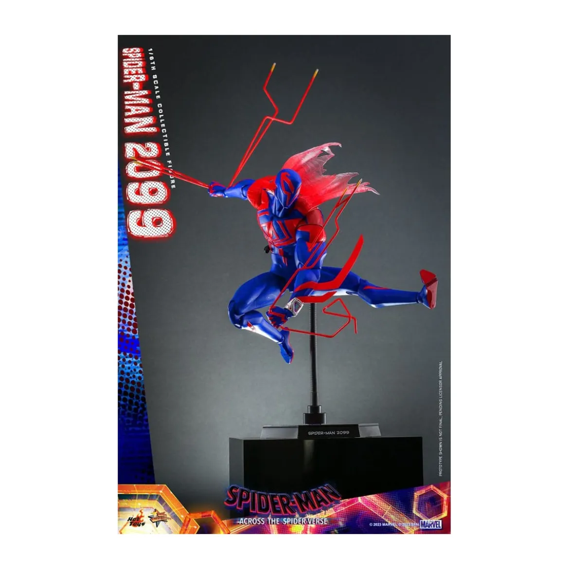 Hot Toys - Spider-Man 2099 - Spider-Man: Across the Spider-Verse Part One - Movie Masterpiece 1/6