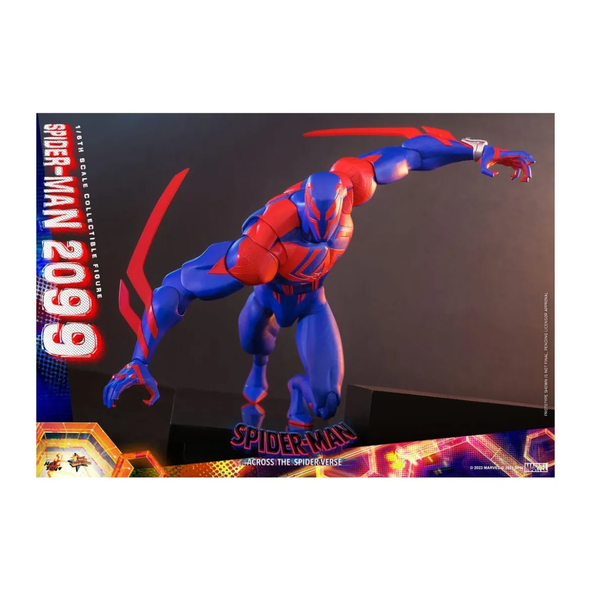 Hot Toys - Spider-Man 2099 - Spider-Man: Across the Spider-Verse Part One - Movie Masterpiece 1/6