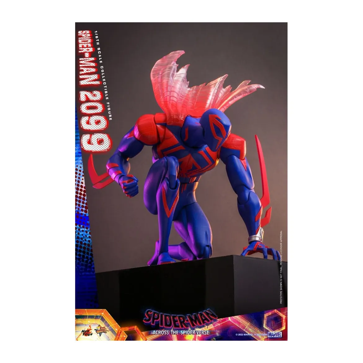 Hot Toys - Spider-Man 2099 - Spider-Man: Across the Spider-Verse Part One - Movie Masterpiece 1/6