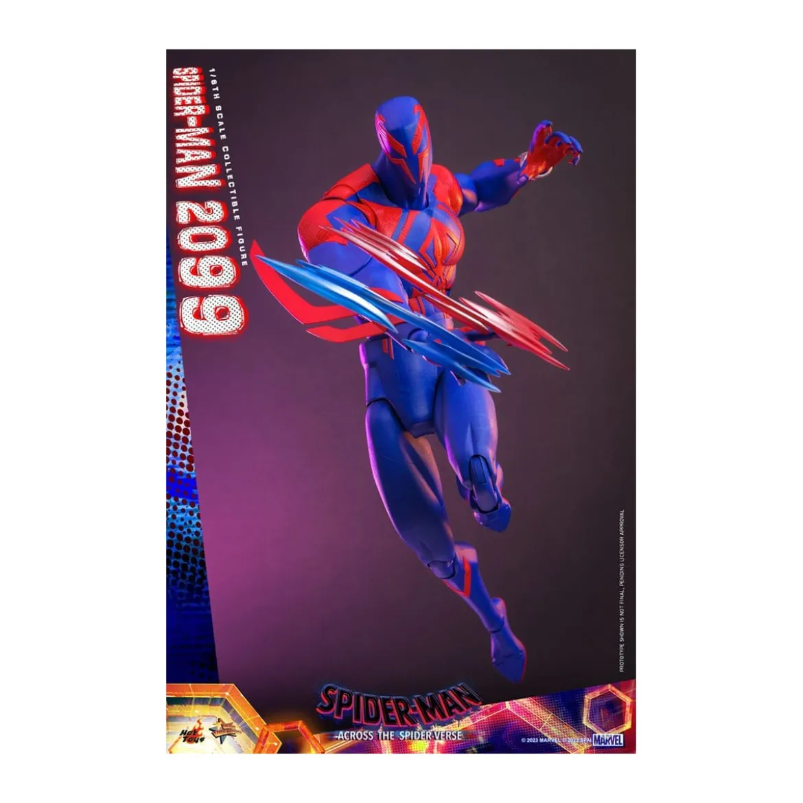 Hot Toys - Spider-Man 2099 - Spider-Man: Across the Spider-Verse Part One - Movie Masterpiece 1/6