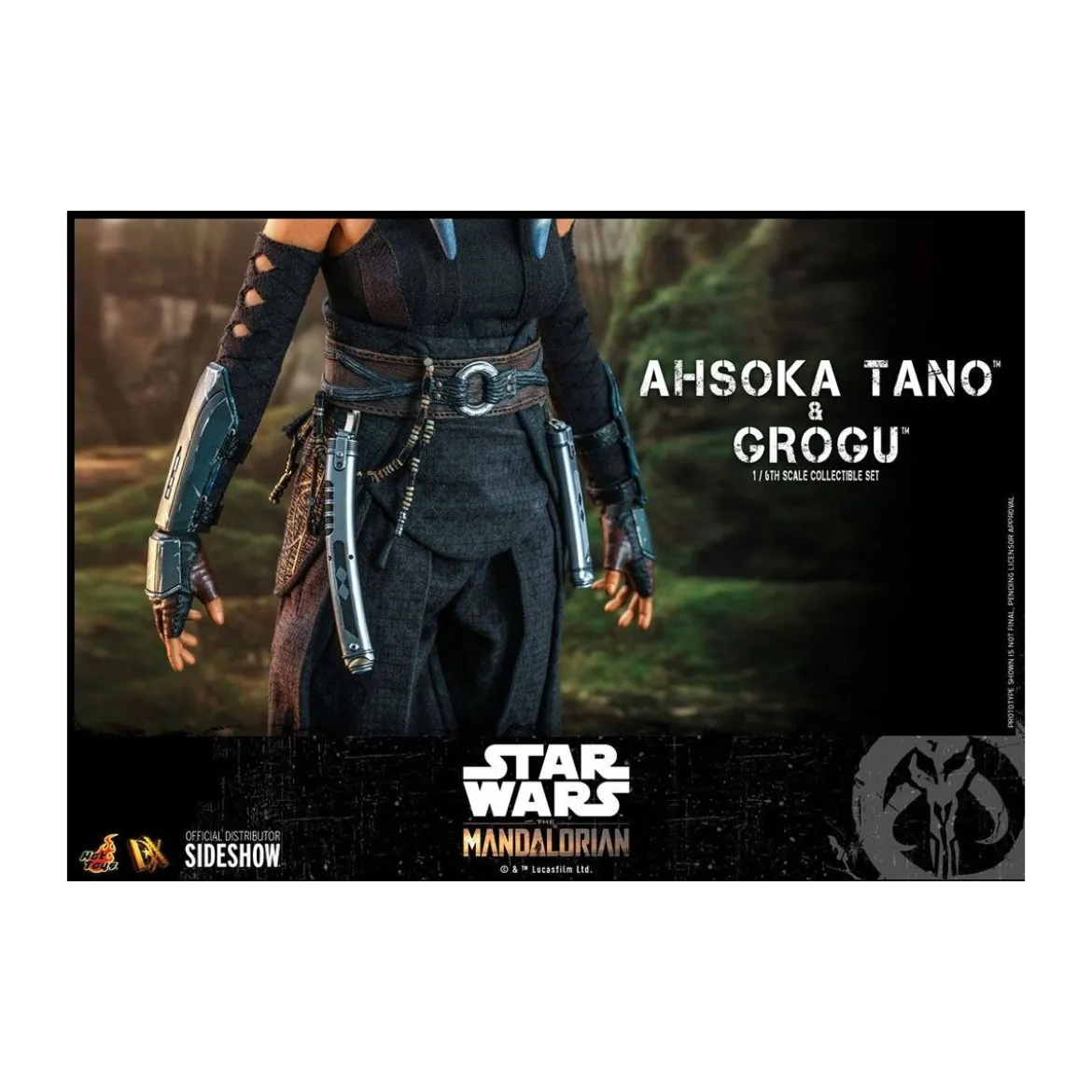 Hot Toys Star Wars - Ahsoka Tano & Grogu - The mandalorian 1/6