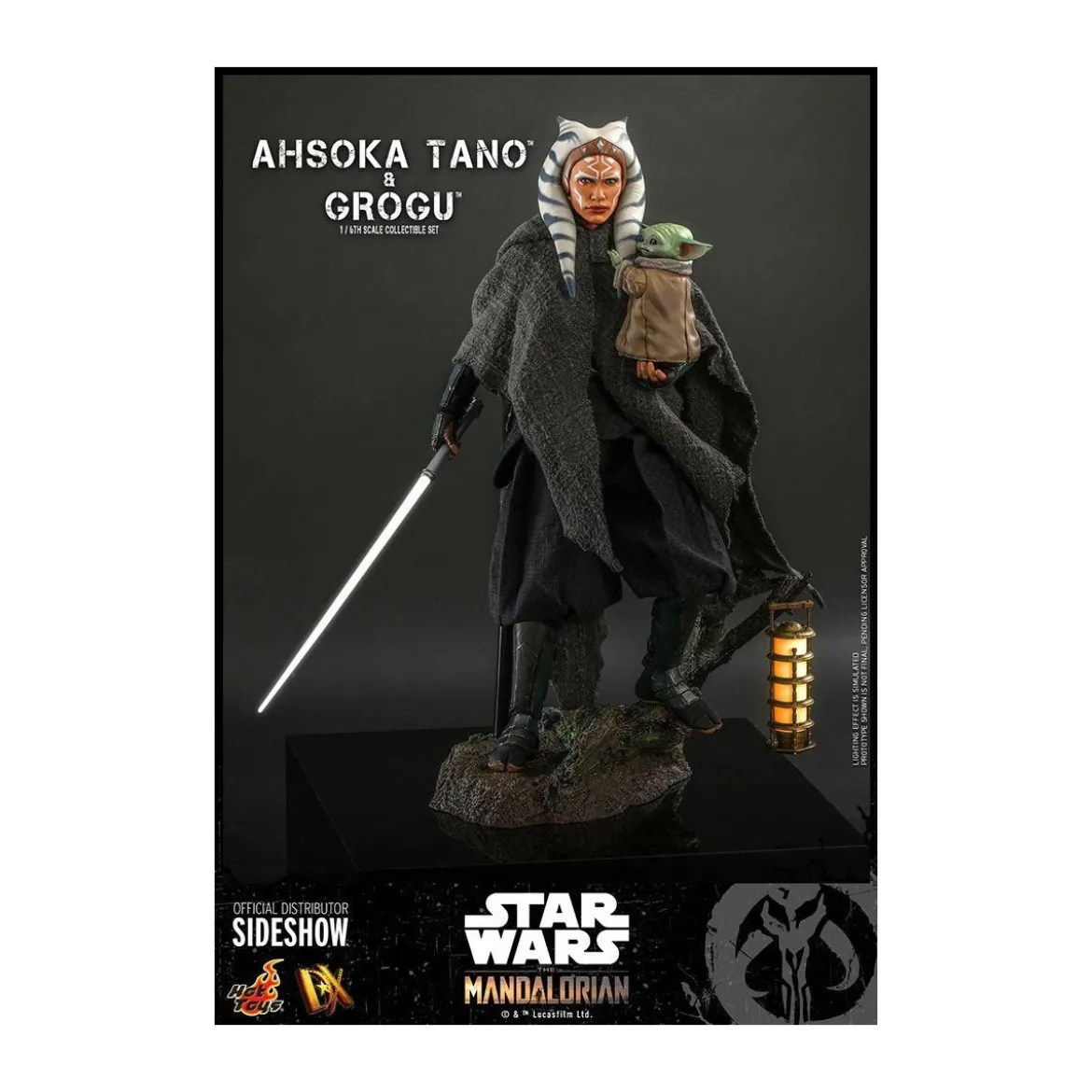 Hot Toys Star Wars - Ahsoka Tano & Grogu - The mandalorian 1/6
