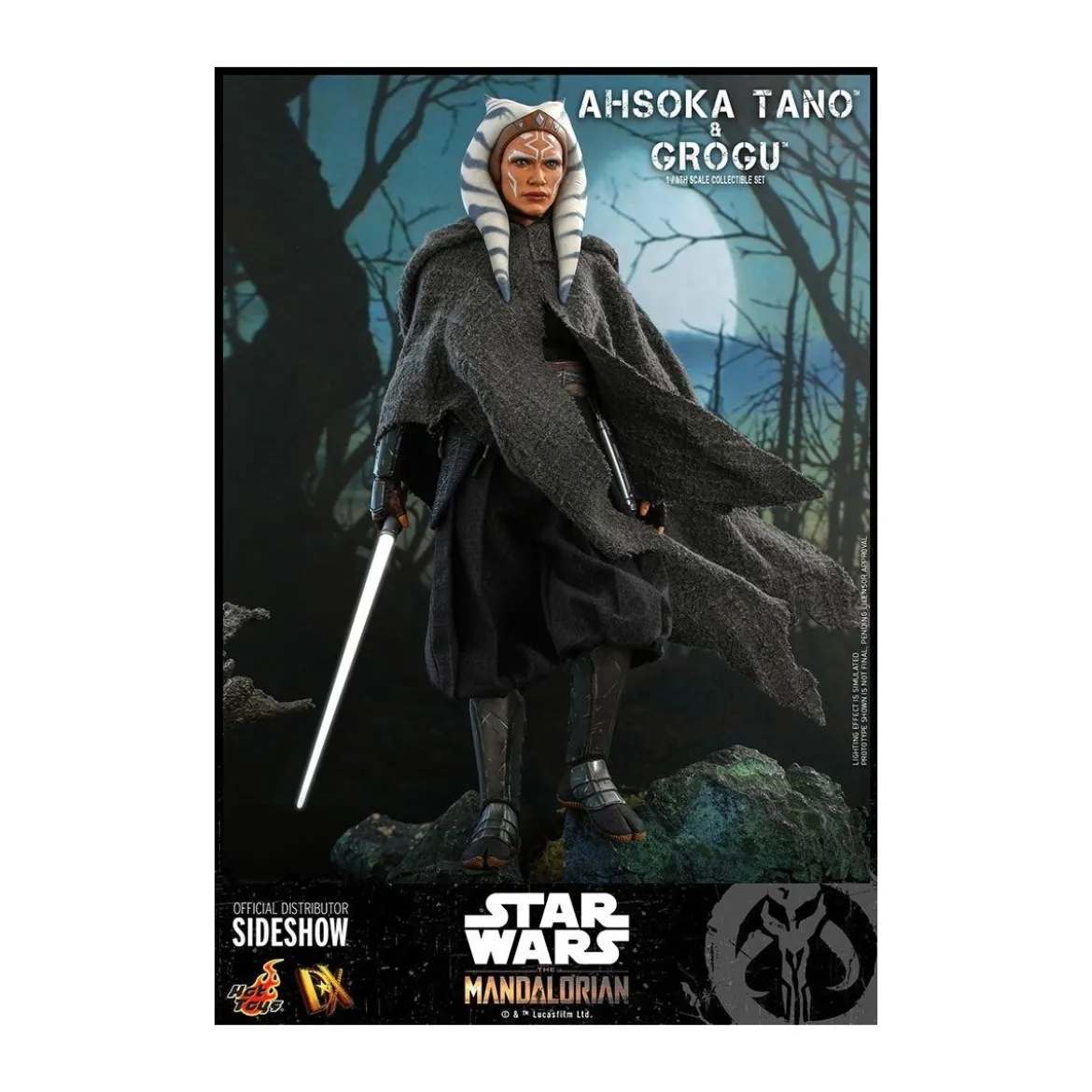 Hot Toys Star Wars - Ahsoka Tano & Grogu - The mandalorian 1/6
