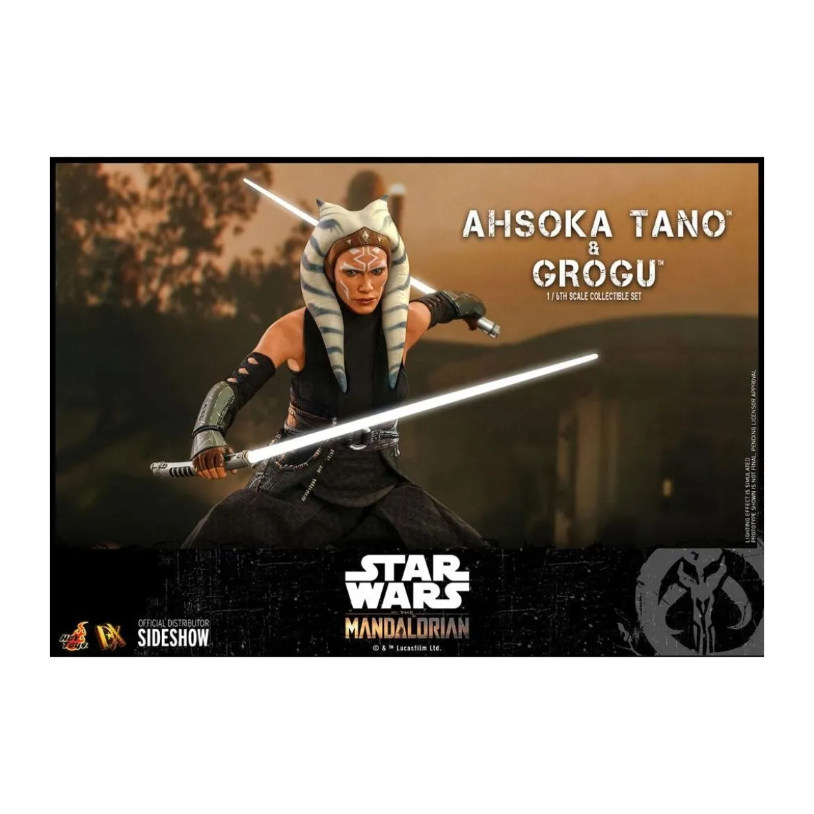 Hot Toys Star Wars - Ahsoka Tano & Grogu - The mandalorian 1/6