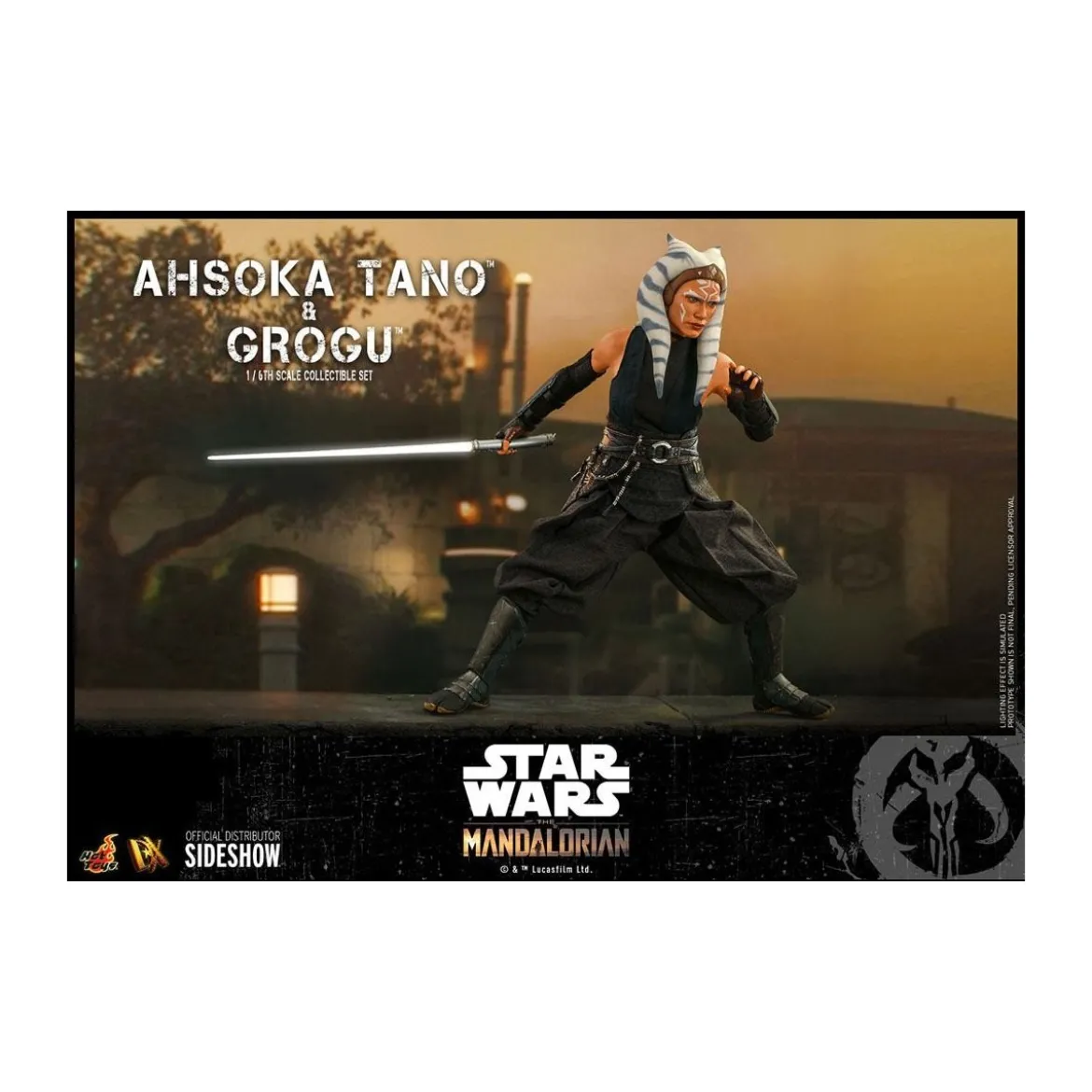 Hot Toys Star Wars - Ahsoka Tano & Grogu - The mandalorian 1/6