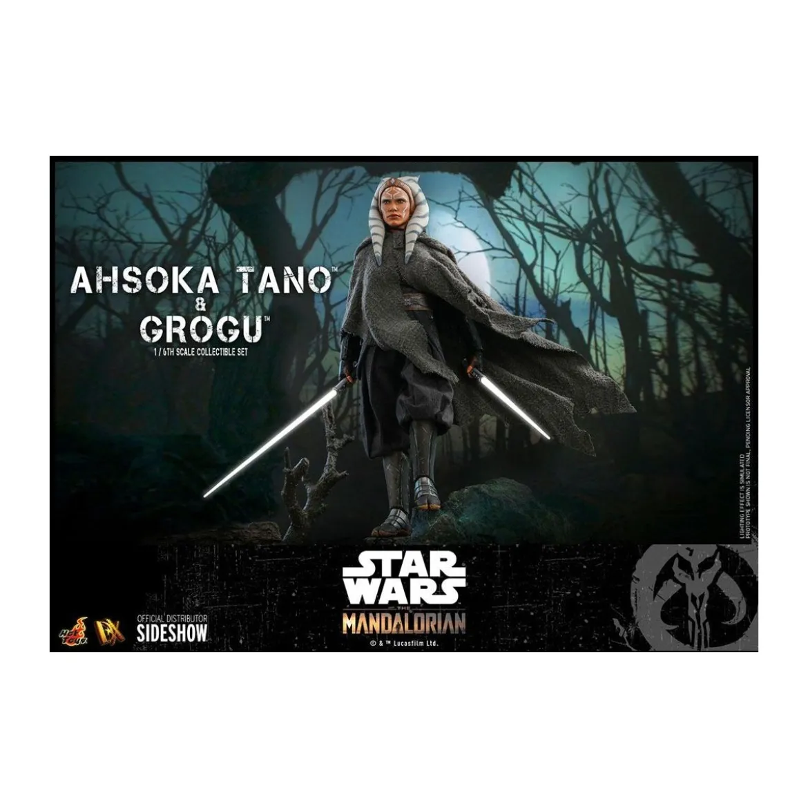 Hot Toys Star Wars - Ahsoka Tano & Grogu - The mandalorian 1/6