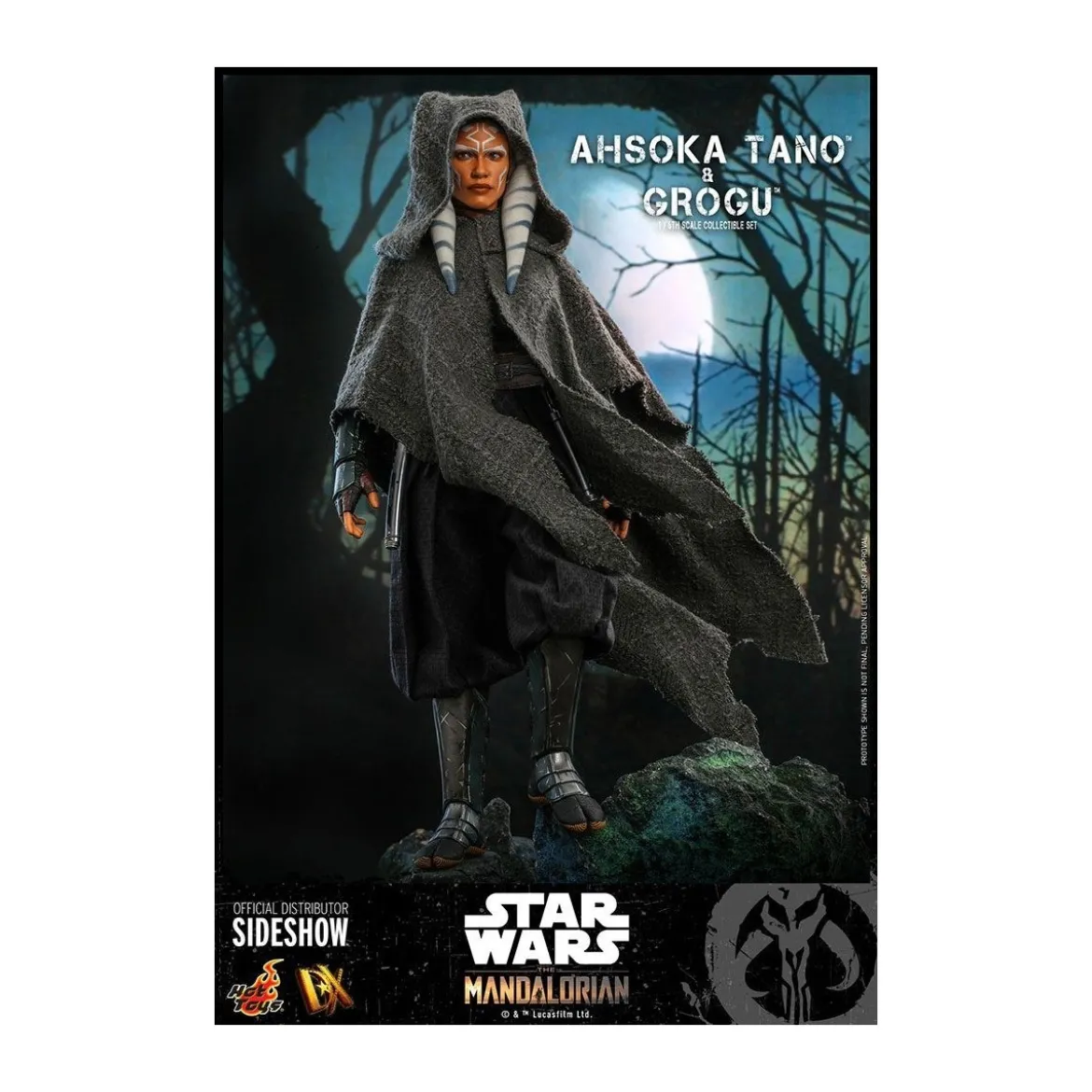 Hot Toys Star Wars - Ahsoka Tano & Grogu - The mandalorian 1/6