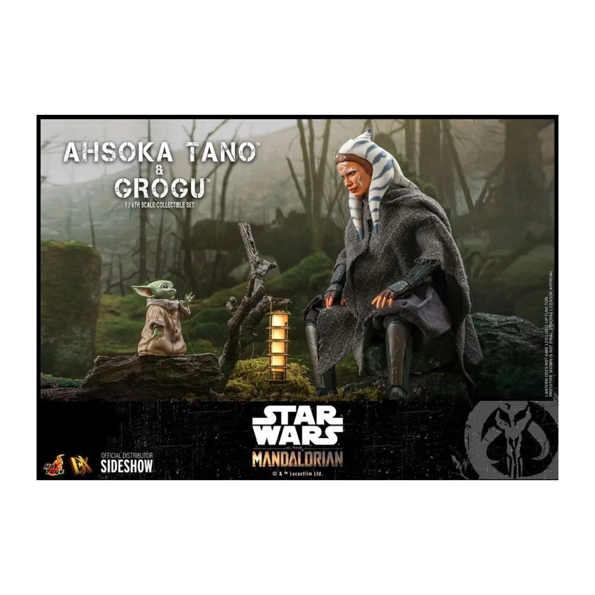 Hot Toys Star Wars - Ahsoka Tano & Grogu - The mandalorian 1/6