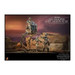 Hot Toys Star Wars - ARF Trooper & 501st Legion AT-RT - The Clone Wars 1/6