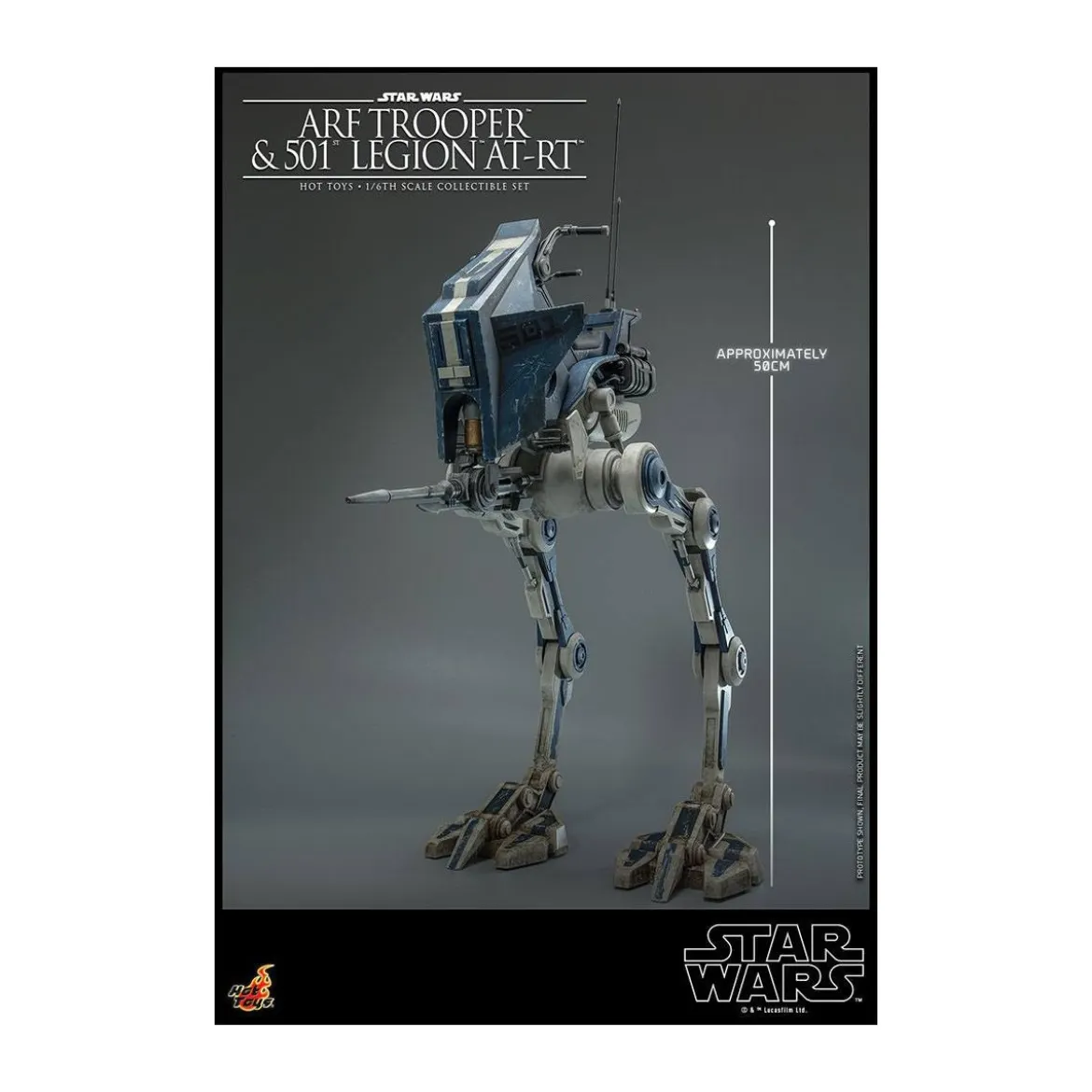 Hot Toys Star Wars - ARF Trooper & 501st Legion AT-RT - The Clone Wars 1/6