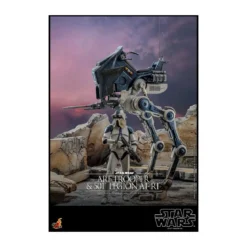 Hot Toys Star Wars - ARF Trooper & 501st Legion AT-RT - The Clone Wars 1/6