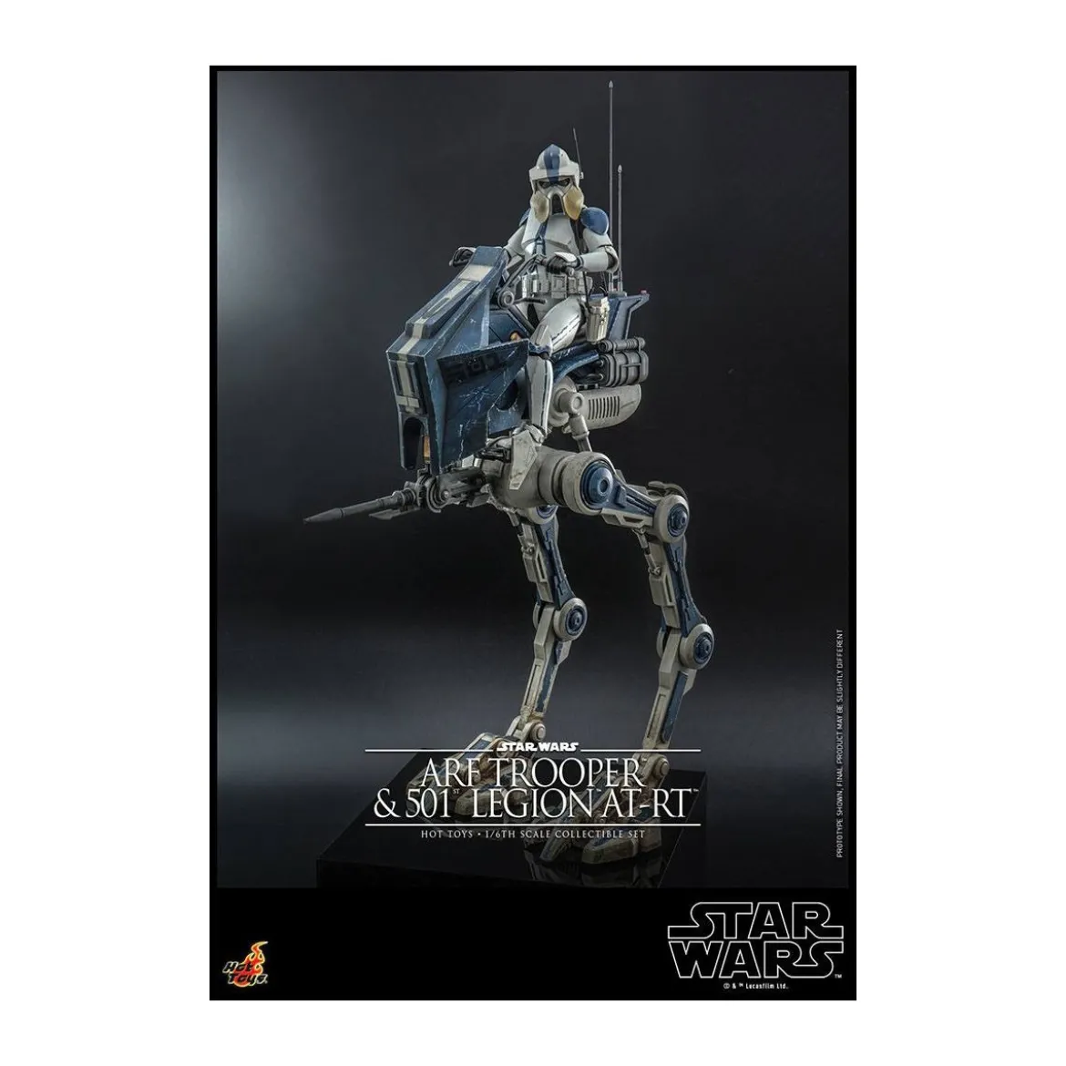 Hot Toys Star Wars - ARF Trooper & 501st Legion AT-RT - The Clone Wars 1/6