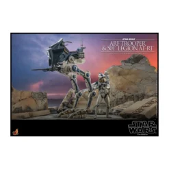 Hot Toys Star Wars - ARF Trooper & 501st Legion AT-RT - The Clone Wars 1/6