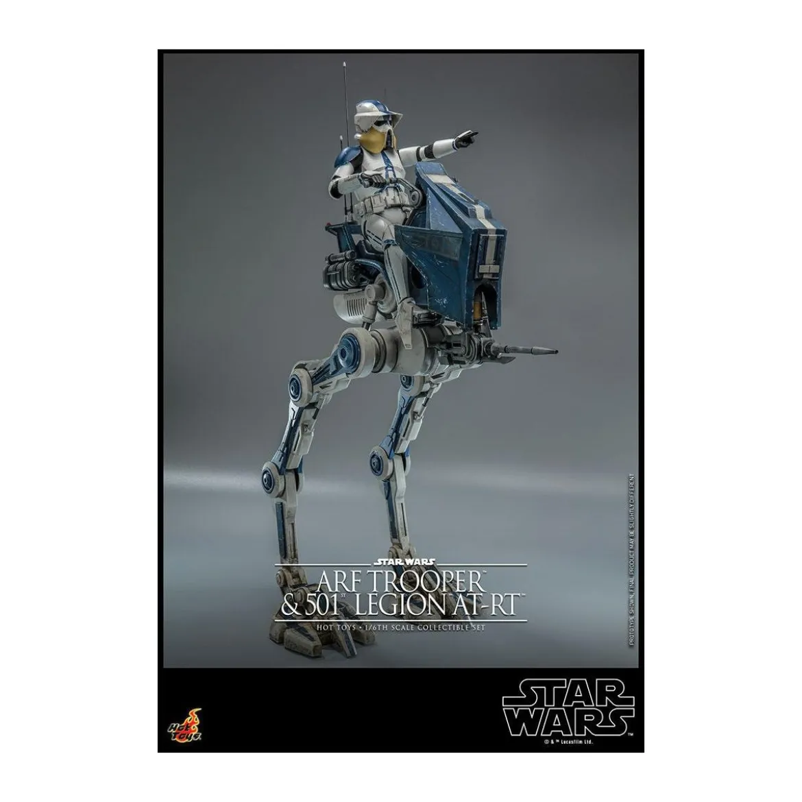 Hot Toys Star Wars - ARF Trooper & 501st Legion AT-RT - The Clone Wars 1/6