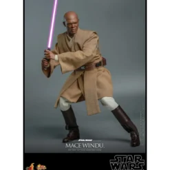 Hot toys - Star Wars Attack of the Clones - Mace Windu 1/6
