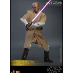 Hot toys - Star Wars Attack of the Clones - Mace Windu 1/6
