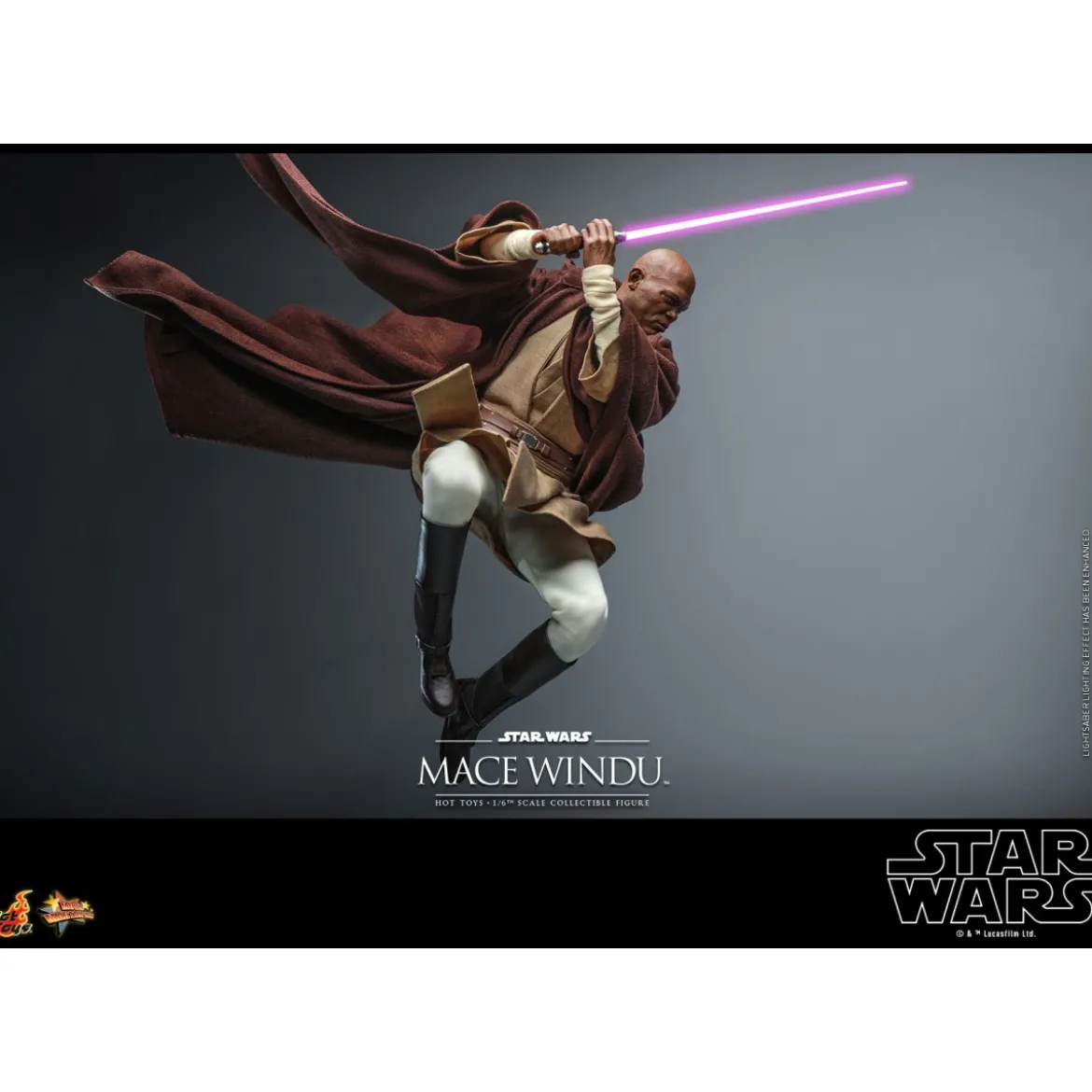 Hot toys - Star Wars Attack of the Clones - Mace Windu 1/6