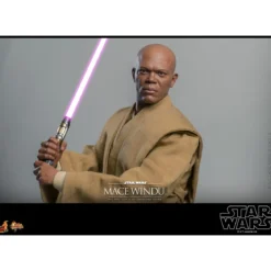 Hot toys - Star Wars Attack of the Clones - Mace Windu 1/6