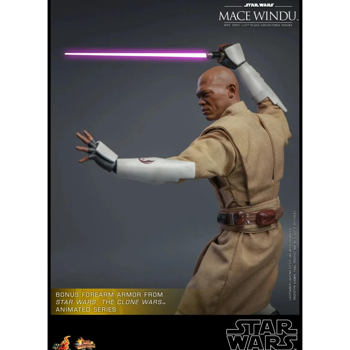 Hot toys - Star Wars Attack of the Clones - Mace Windu 1/6