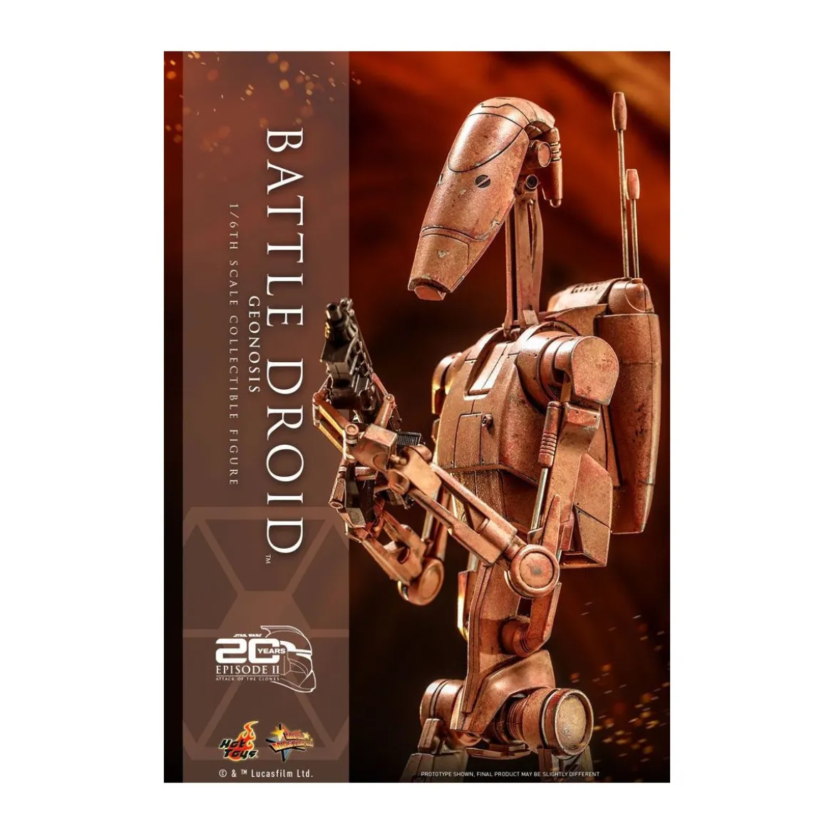 Hot toys - Star Wars Attack of the Clones - Battle Droid (Geonosis)