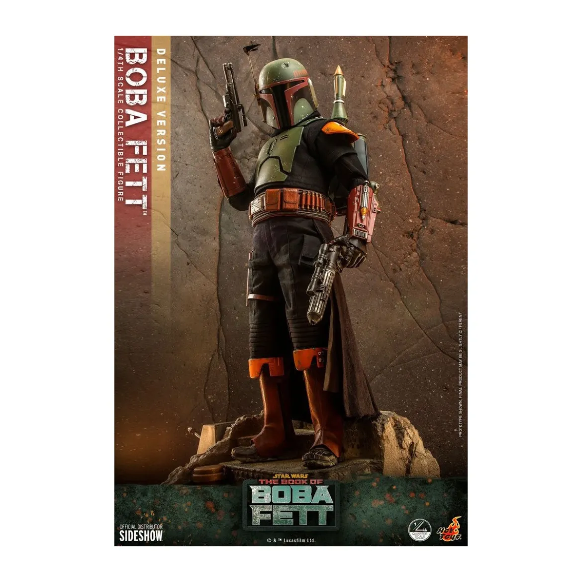 Hot Toys Star Wars - Boba Fett 1/4 Deluxe - The Book of Boba Fett