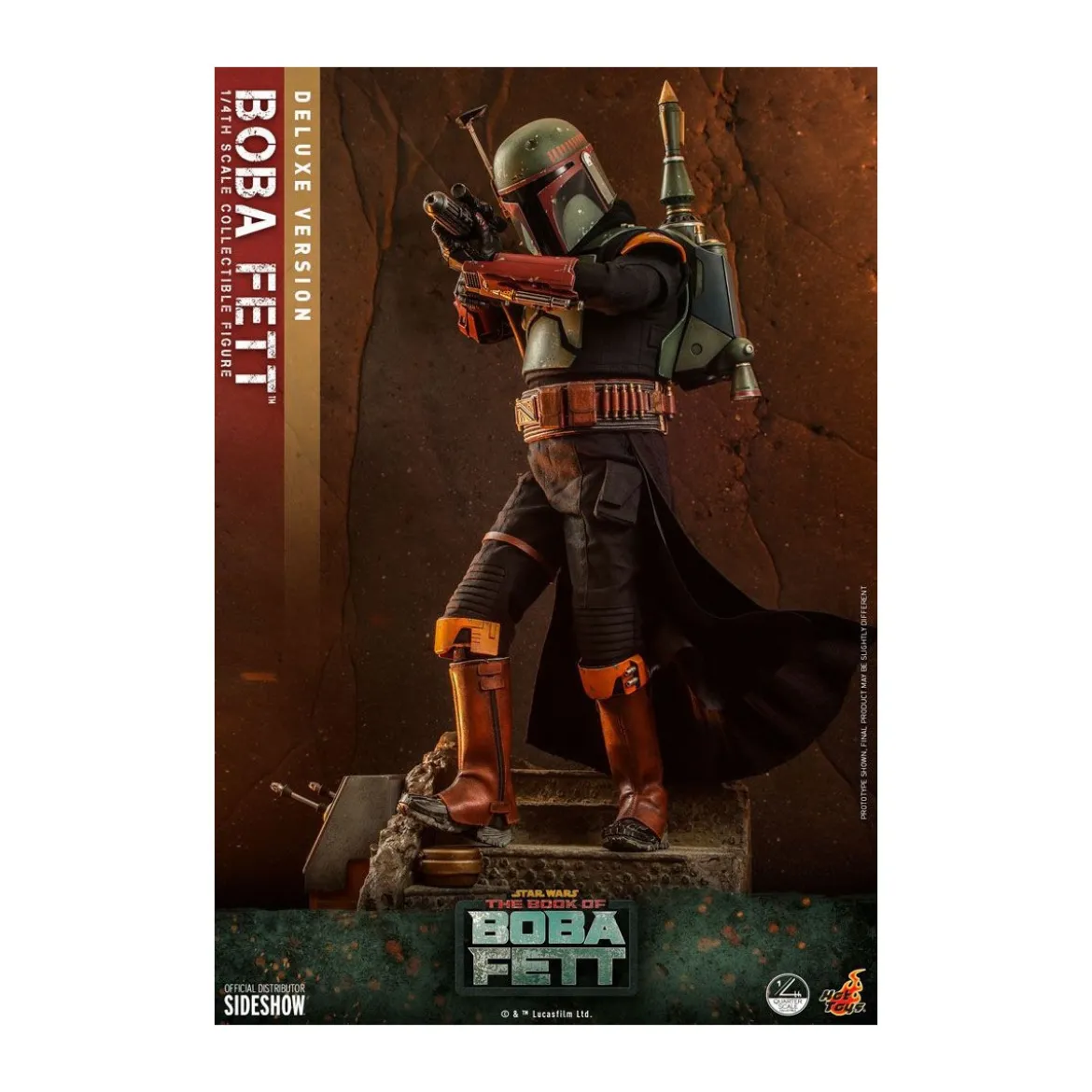 Hot Toys Star Wars - Boba Fett 1/4 Deluxe - The Book of Boba Fett