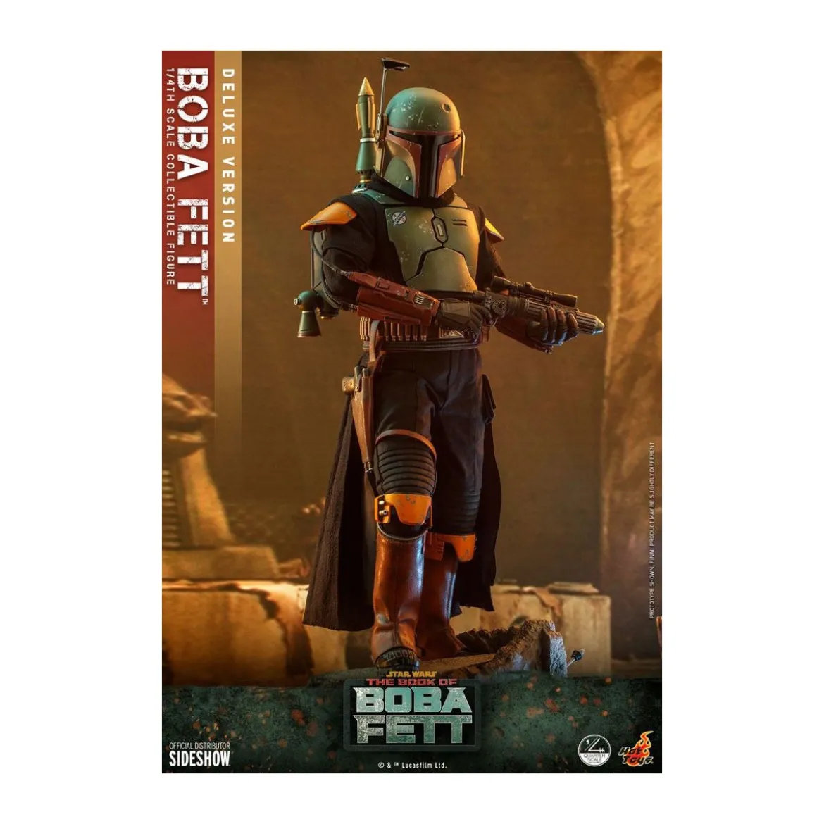 Hot Toys Star Wars - Boba Fett 1/4 Deluxe - The Book of Boba Fett