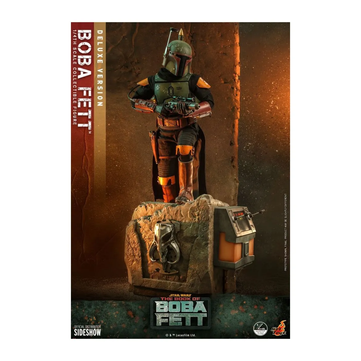 Hot Toys Star Wars - Boba Fett 1/4 Deluxe - The Book of Boba Fett