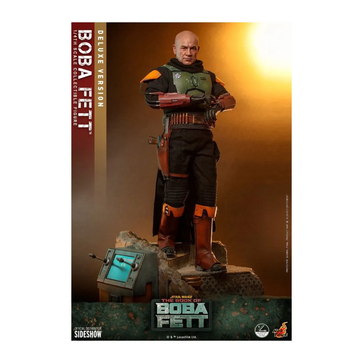 Hot Toys Star Wars - Boba Fett 1/4 Deluxe - The Book of Boba Fett