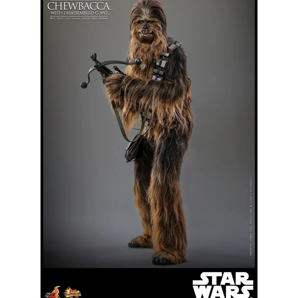 Hot toys Star Wars: Chewbacca with Disassembled C-3PO MMS766 1/6 - The Empire Strikes Back
