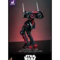 Hot Toys Star Wars - Chopper (C1-10P) & BD-1 (Imperial Disguise) - Rebels Hot Toys Exclusive