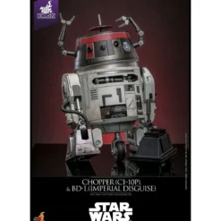 Hot Toys Star Wars - Chopper (C1-10P) & BD-1 (Imperial Disguise) - Rebels Hot Toys Exclusive