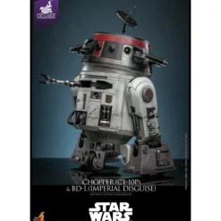 Hot Toys Star Wars - Chopper (C1-10P) & BD-1 (Imperial Disguise) - Rebels Hot Toys Exclusive