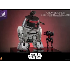 Hot Toys Star Wars - Chopper (C1-10P) & BD-1 (Imperial Disguise) - Rebels Hot Toys Exclusive