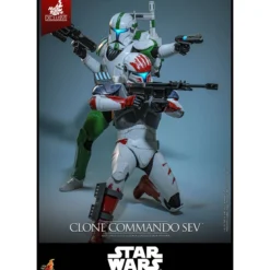 Hot Toys Star Wars - Clone Commando Sev - The Clone Wars 1/6 Hot Toys Exclusive