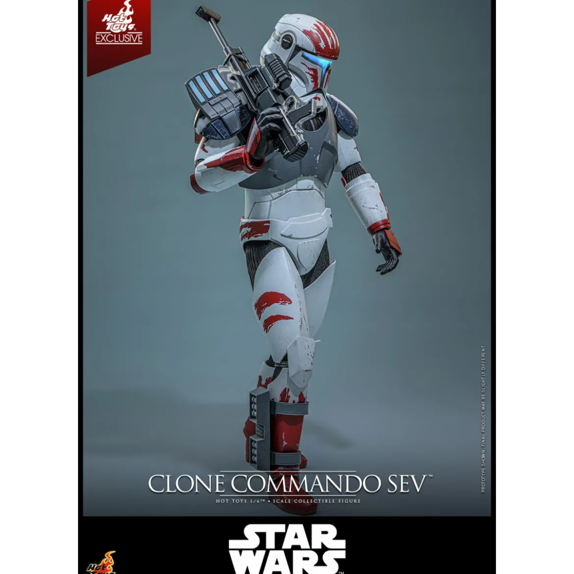 Hot Toys Star Wars - Clone Commando Sev - The Clone Wars 1/6 Hot Toys Exclusive