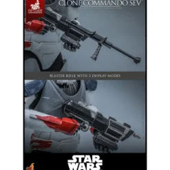 Hot Toys Star Wars - Clone Commando Sev - The Clone Wars 1/6 Hot Toys Exclusive