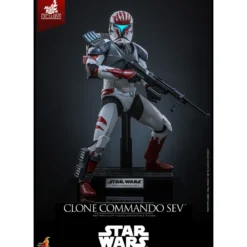 Hot Toys Star Wars - Clone Commando Sev - The Clone Wars 1/6 Hot Toys Exclusive