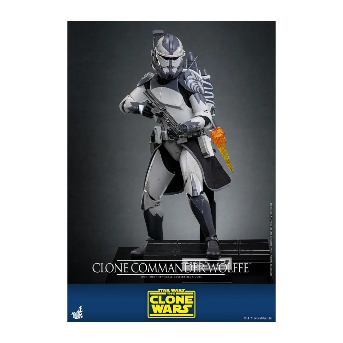 Hot Toys Star Wars - Clone Commander Wolffe - The Clone Wars 1/6
