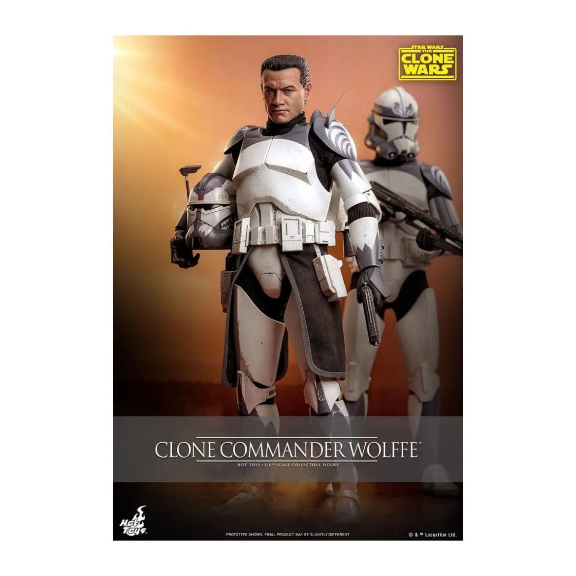 Hot Toys Star Wars - Clone Commander Wolffe - The Clone Wars 1/6