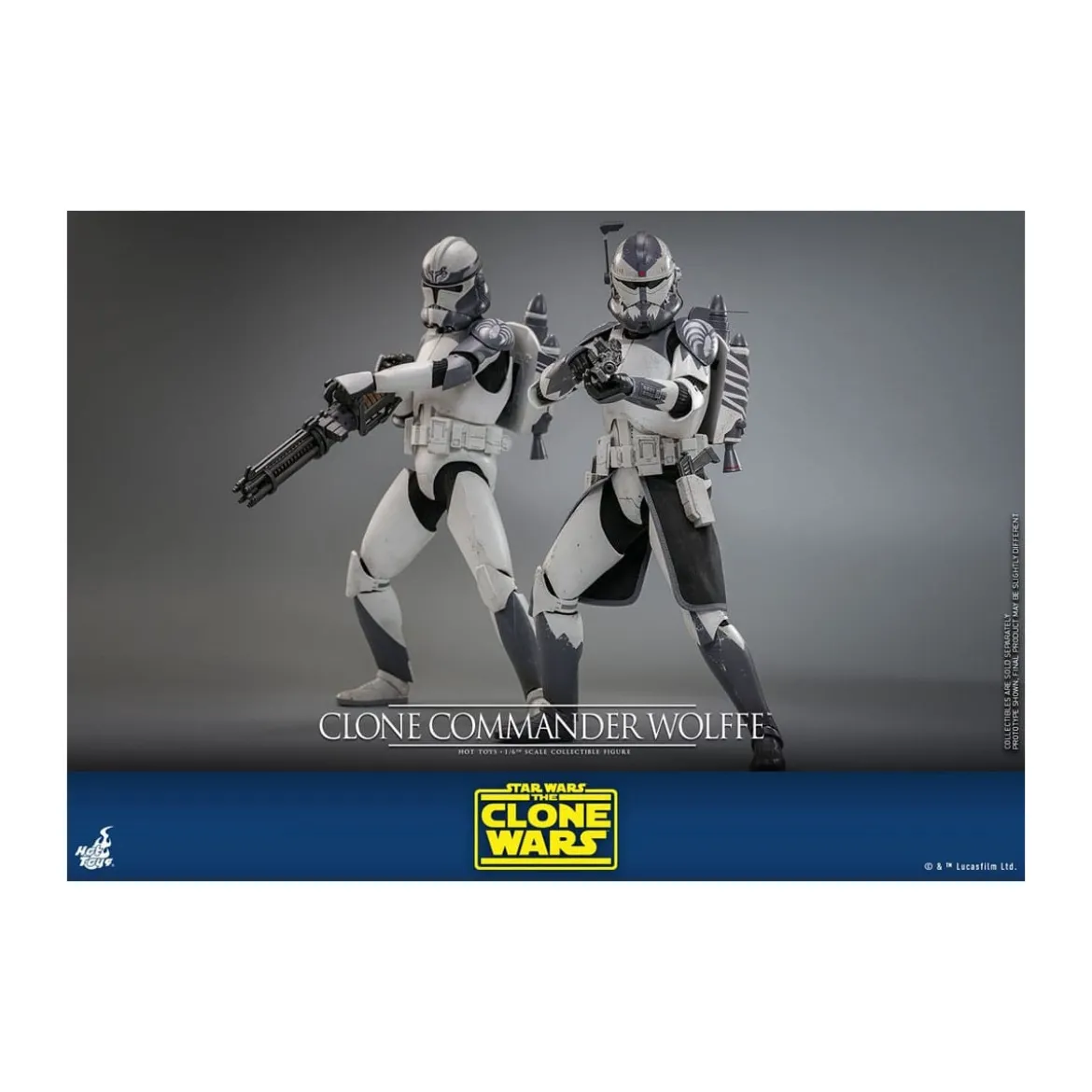 Hot Toys Star Wars - Clone Commander Wolffe - The Clone Wars 1/6