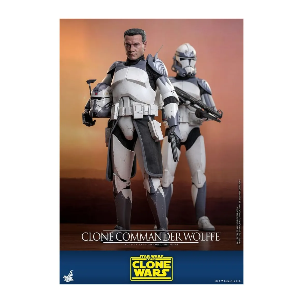 Hot Toys Star Wars - Clone Commander Wolffe - The Clone Wars 1/6