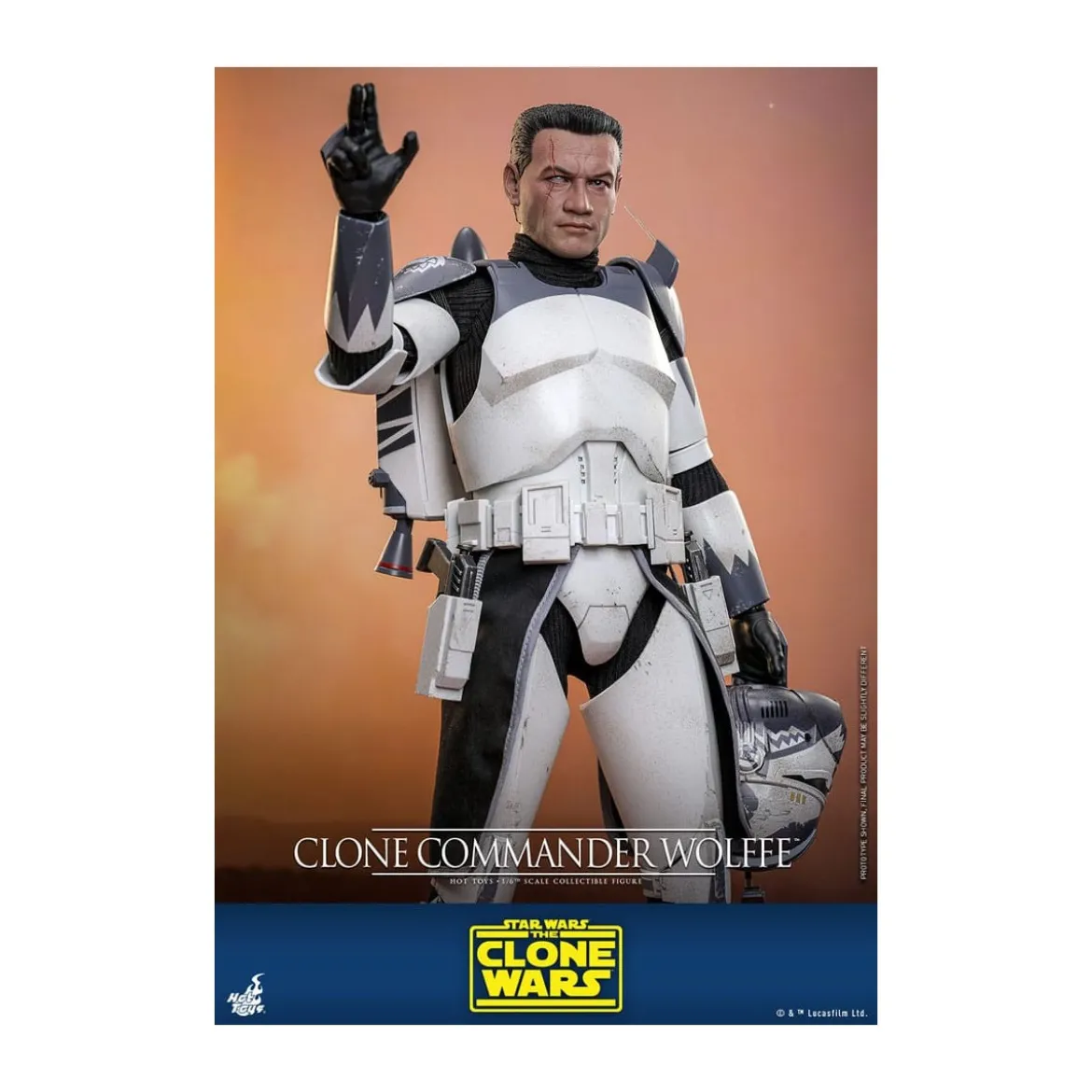 Hot Toys Star Wars - Clone Commander Wolffe - The Clone Wars 1/6