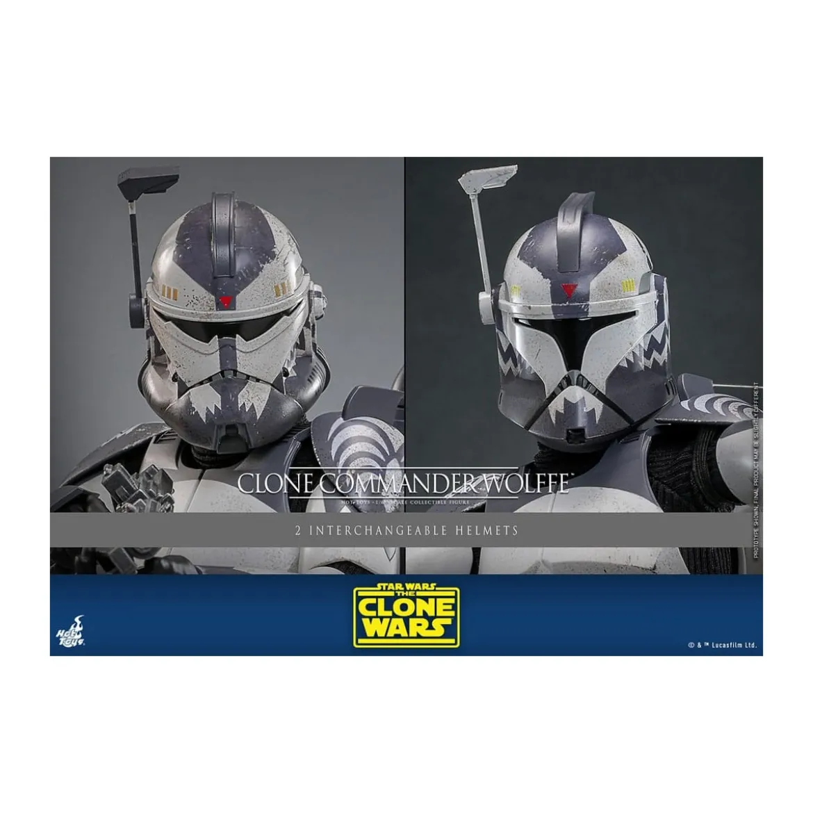 Hot Toys Star Wars - Clone Commander Wolffe - The Clone Wars 1/6