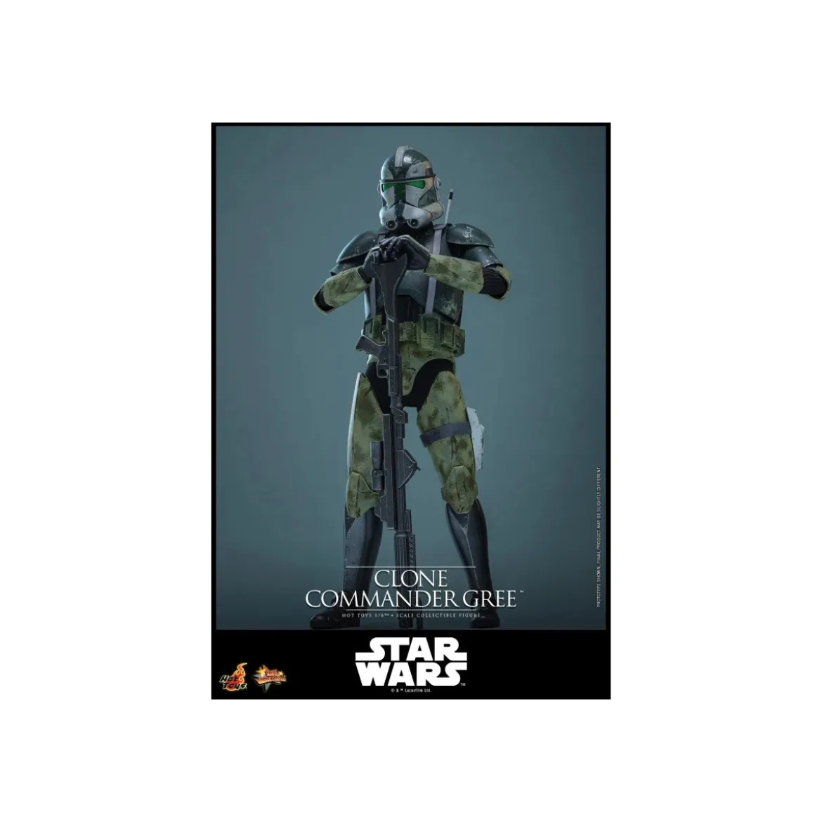 Hot Toys Star Wars - Clone Commander Gree 1/6 MMS877 - Episode III: Revenge of the Sith