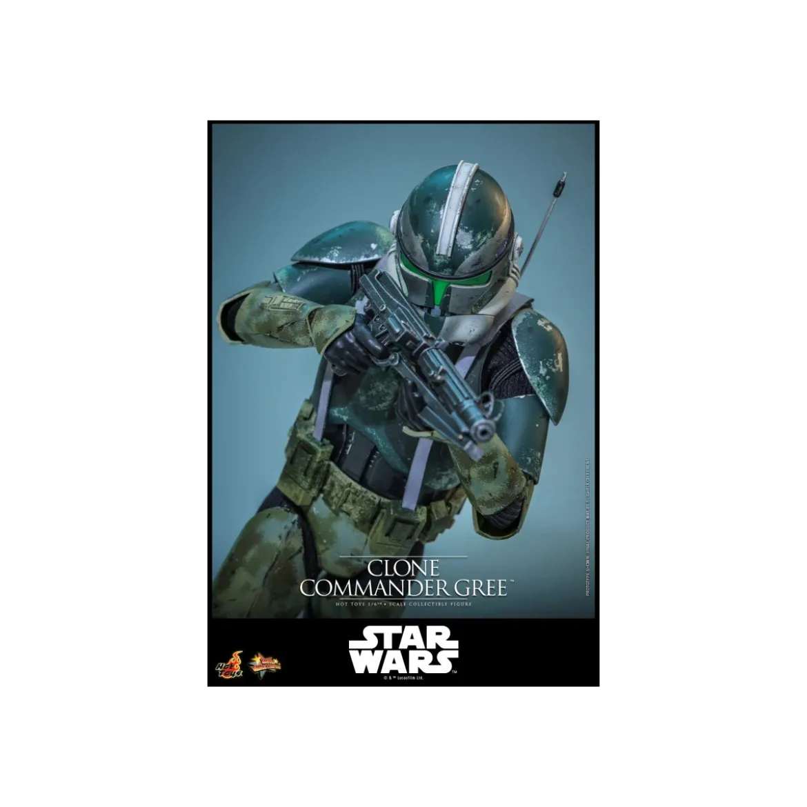 Hot Toys Star Wars - Clone Commander Gree 1/6 MMS877 - Episode III: Revenge of the Sith