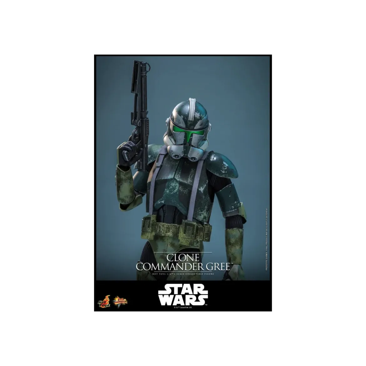 Hot Toys Star Wars - Clone Commander Gree 1/6 MMS877 - Episode III: Revenge of the Sith