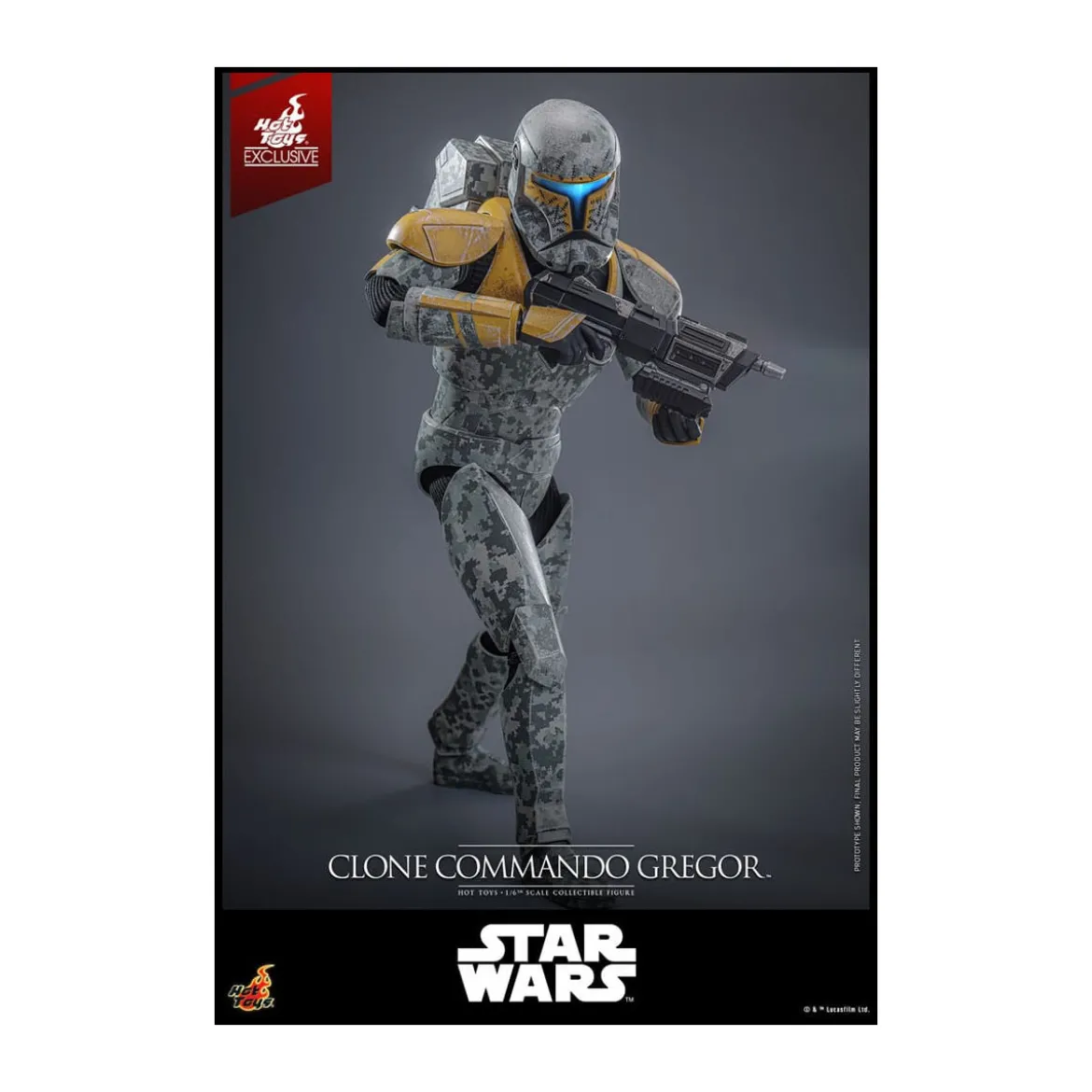 Hot Toys Star Wars - Clone Commando Gregor - The Clone Wars 1/6 Hot Toys Exclusive