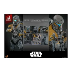Hot Toys Star Wars - Clone Commando Gregor - The Clone Wars 1/6 Hot Toys Exclusive