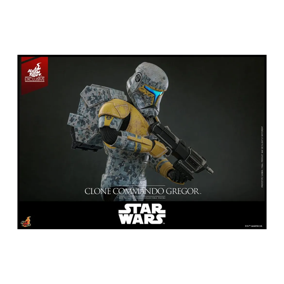 Hot Toys Star Wars - Clone Commando Gregor - The Clone Wars 1/6 Hot Toys Exclusive